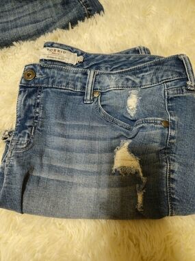 torrid Light Blue Distressed Boyfriend Jeans